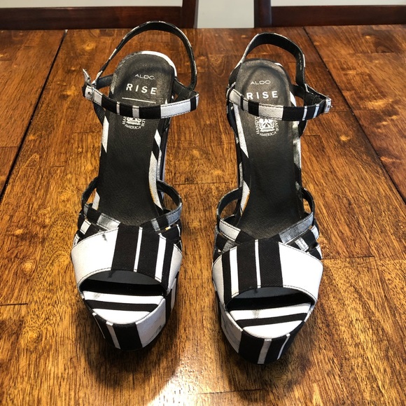 NWOT! ALDO/Libertine Limited Edition Wedges sz 8 - Picture 9 of 13